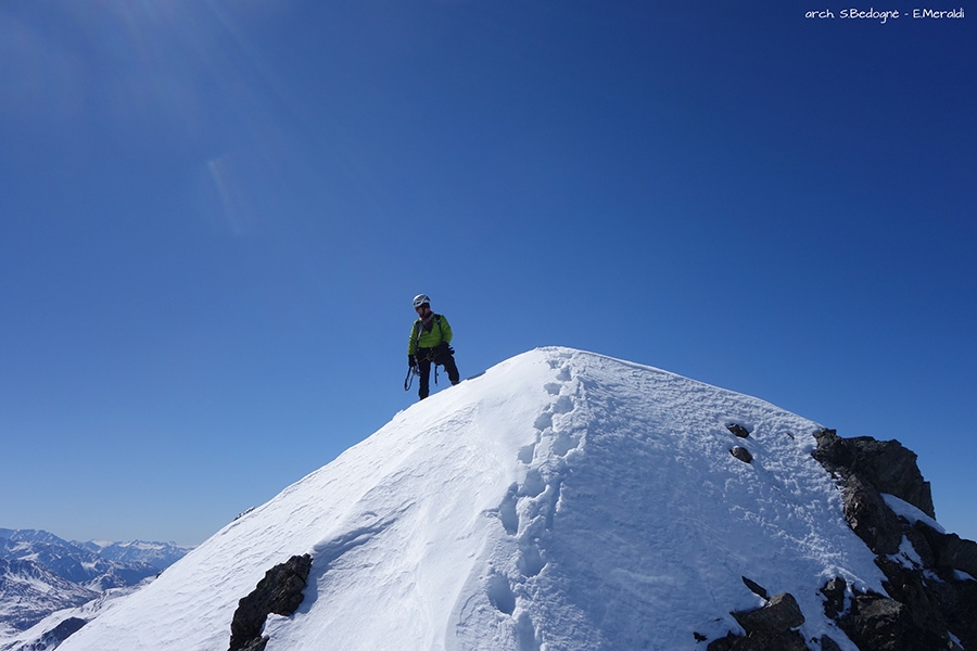 Monte Foscagno, Vallaccia Corta, Alta Valtellina, Eraldo Meraldi, Stefano Bedognè