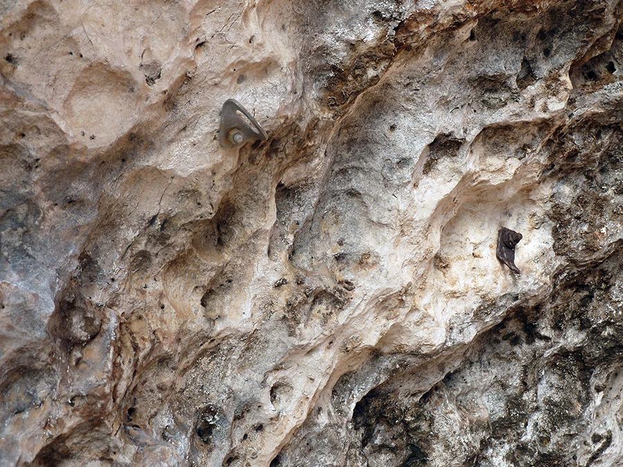 Climbing, bolting, bolts