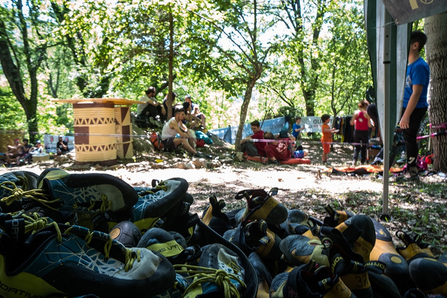 Poggio Umbricchio, bouldering, Abruzzo