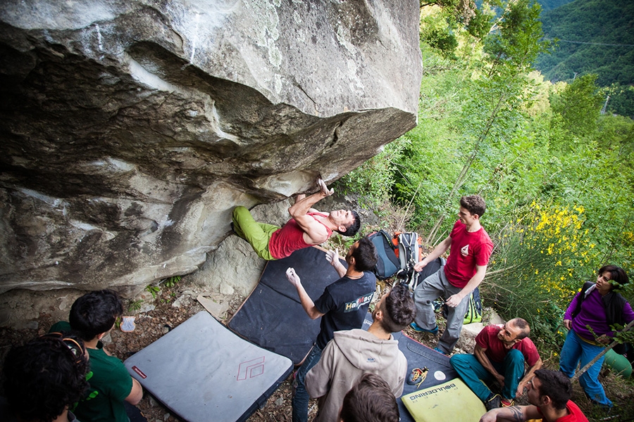 Poggio Umbricchio, bouldering, Abruzzo