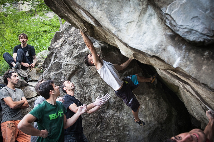 Poggio Umbricchio, bouldering, Abruzzo