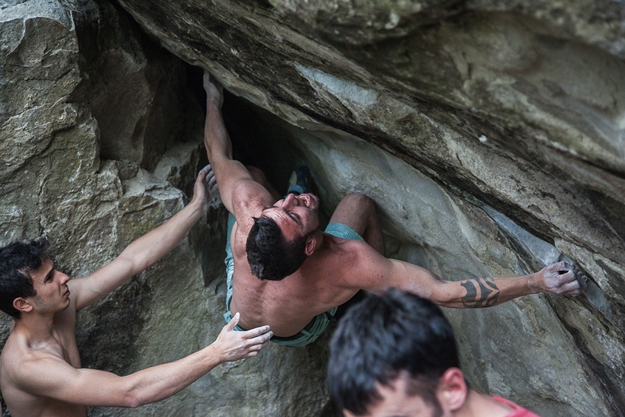 Poggio Umbricchio, bouldering, Abruzzo