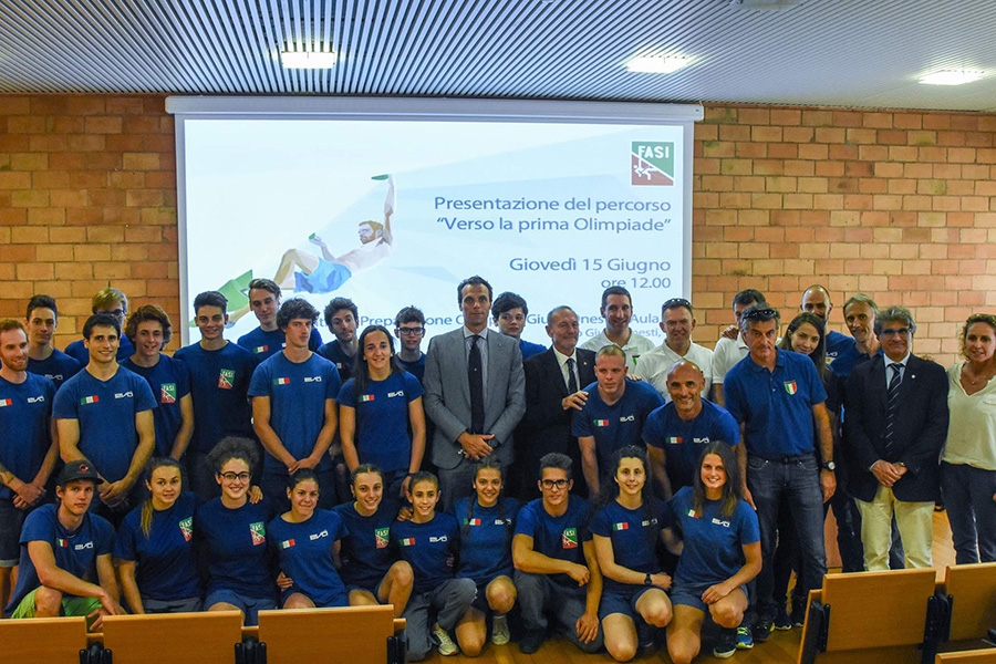 Tokyo 2020, sport climbing, Federazione Arrampicata Sportiva Italiana