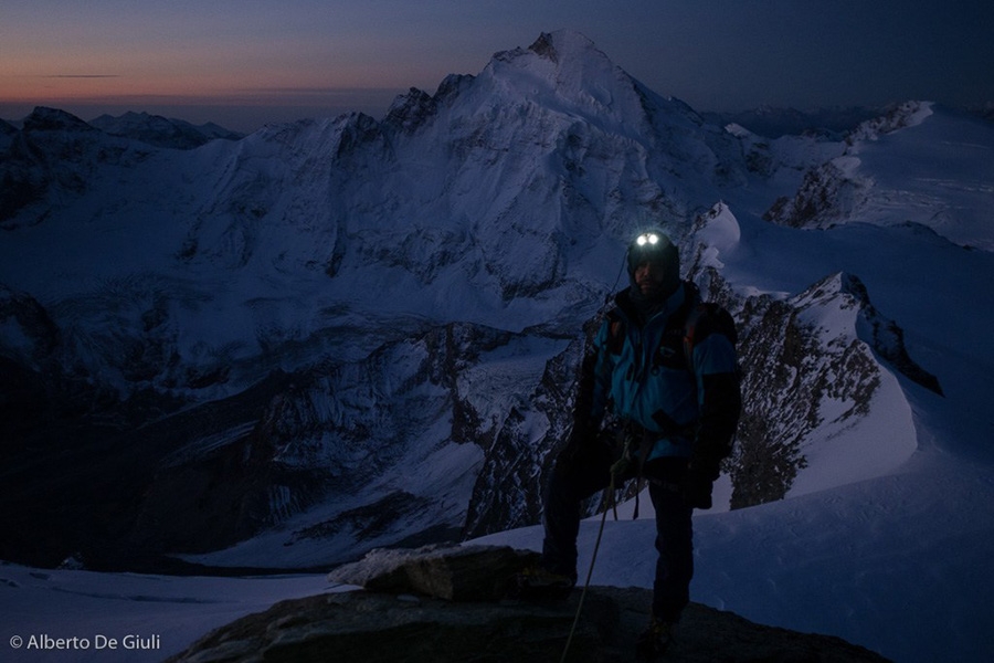 Wandfluegrat, Dent Blanche South Ridge
