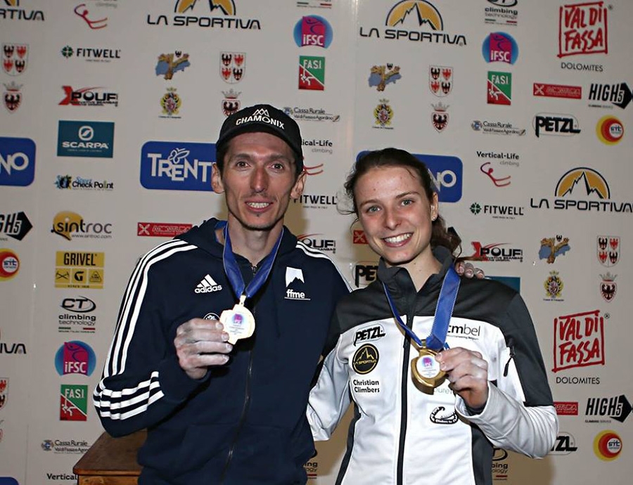 Campionati europei arrampicata lead Campitello di Fassa
