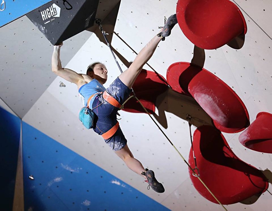 Campionati europei arrampicata lead Campitello di Fassa