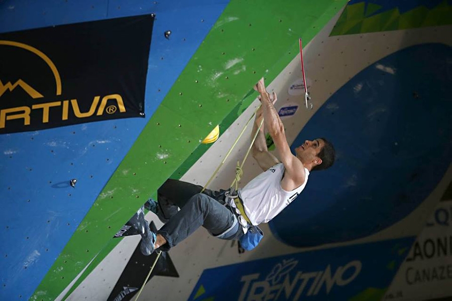 Campionati europei arrampicata lead Campitello di Fassa