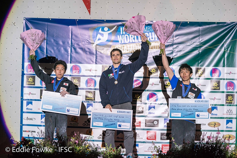 Marcello Bombardi, Coppa del Mondo Lead, Chamonix