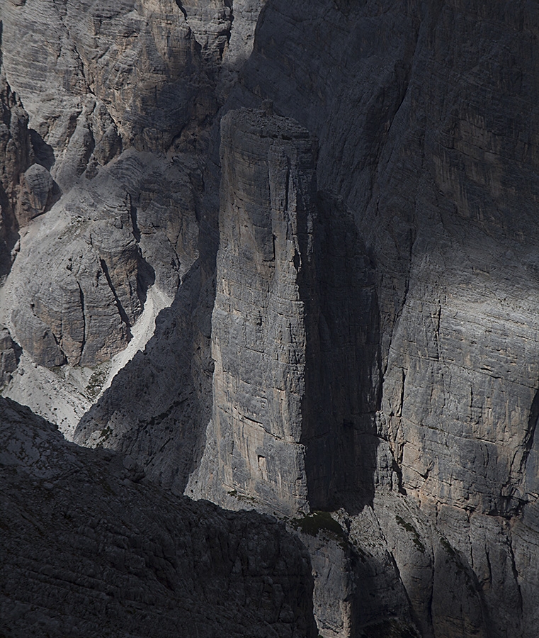 Torre Trieste, Civetta, Dolomites, Manrico Dell'Agnola