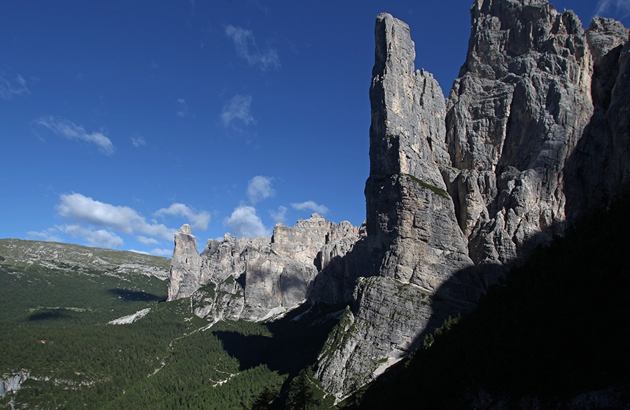 Torre Trieste, Civetta, Dolomites, Manrico Dell'Agnola