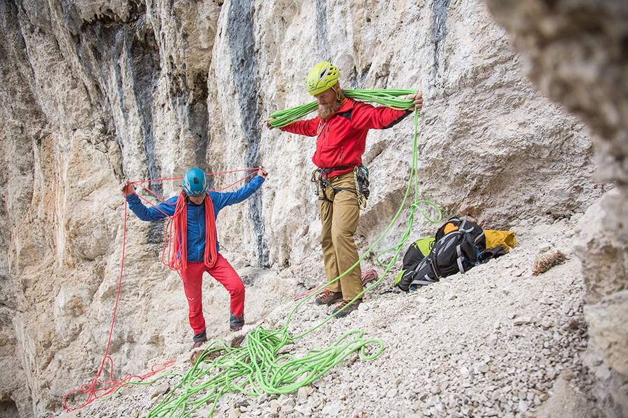 Simon Gietl, Andrea Oberbacher, Oblivion, Piz Ander, Dolomiti, Alta Badia