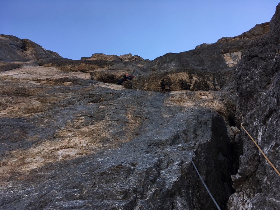 Federica Mingolla, Chimera verticale, Civetta, Dolomites