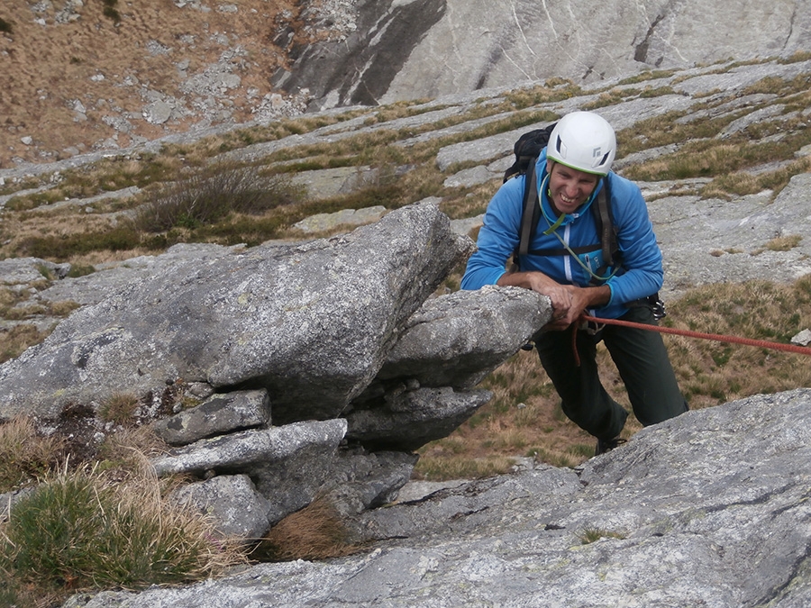 Val di Mello, Qualido, Gran Diedro della Marocca, Simone Manzi, Andrea Mariani, Marco Gianola