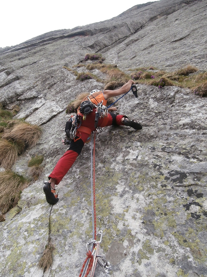 Val di Mello, Qualido, Gran Diedro della Marocca, Simone Manzi, Andrea Mariani, Marco Gianola