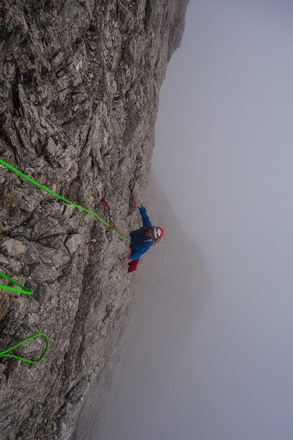 Cima Ovest di Lavaredo, Dolomiti, Petri Heil, Hannes Pfeifhofer, Dietmar Niederbrunner