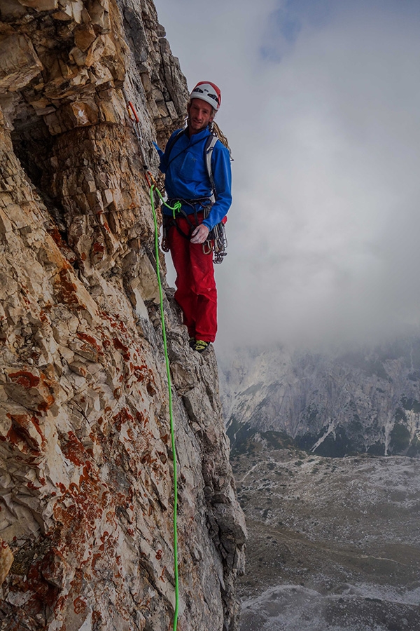 Cima Ovest di Lavaredo, Dolomites, Petri Heil, Hannes Pfeifhofer, Dietmar Niederbrunner