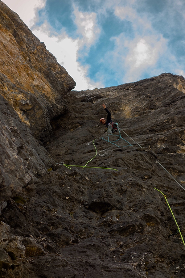 Cima Ovest di Lavaredo, Dolomites, Petri Heil, Hannes Pfeifhofer, Dietmar Niederbrunner