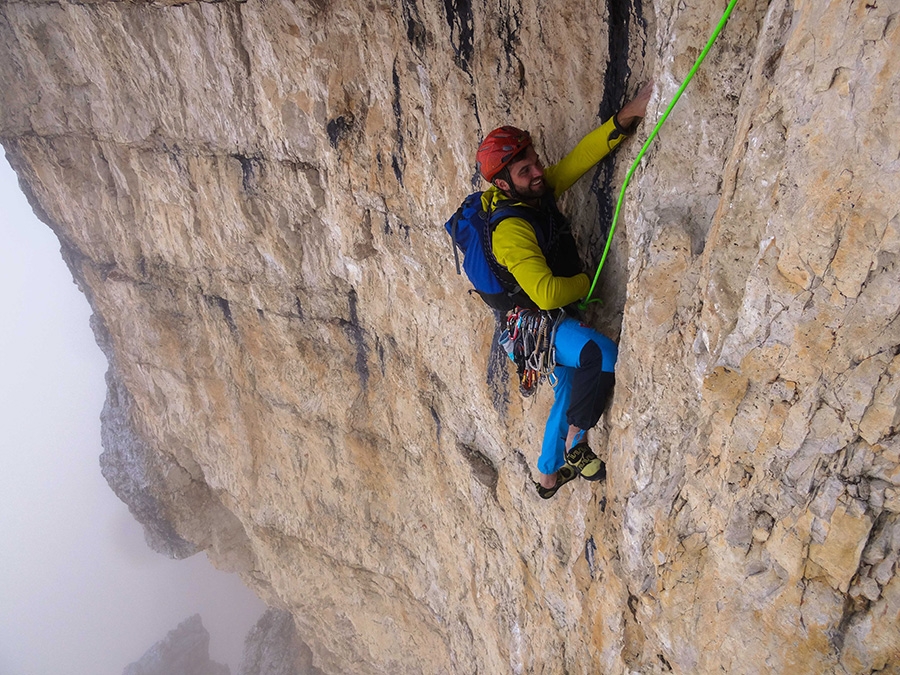 Cima Ovest di Lavaredo, Dolomites, Petri Heil, Hannes Pfeifhofer, Dietmar Niederbrunner