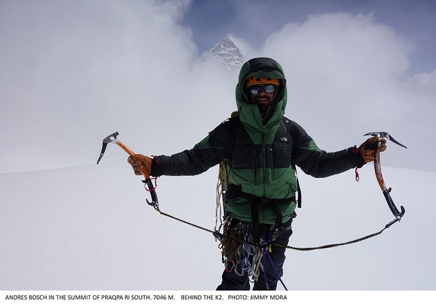 Praqpa Ri, Norit Peak, Karakorum, Andrés Bosch, Alejandro Mora, Armando Montero