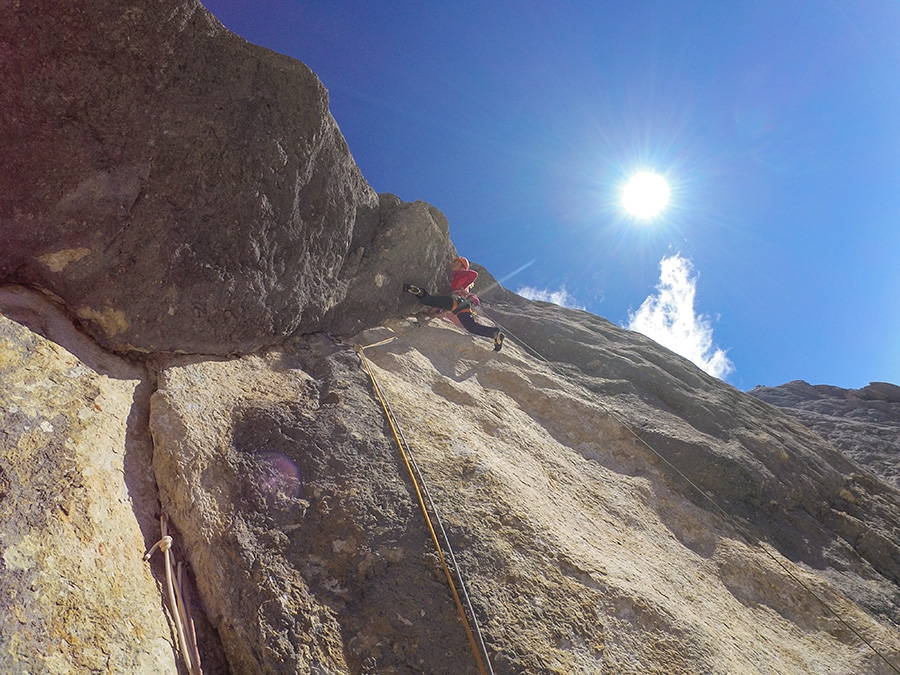 Federica Mingolla, Via della Cattedrale, Marmolada, Dolomiti, Nicolò Geremia