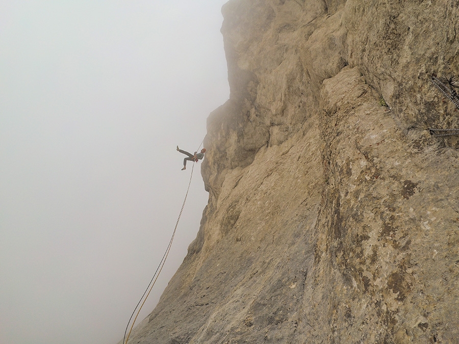 Federica Mingolla, Via della Cattedrale, Marmolada, Dolomiti, Nicolò Geremia