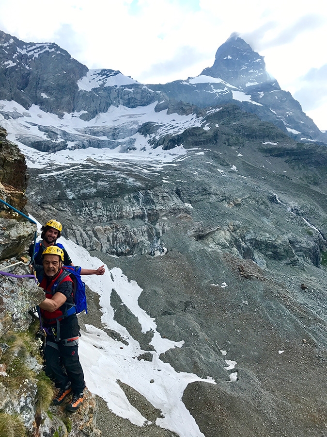 Cresta Albertini, Colle delle Grandes Murailles, Valtournenche, François Cazzanelli, Valter Cazzanelli