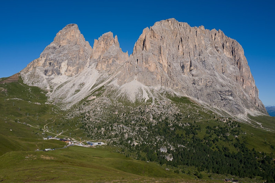 Langkofel / Sassolungo, Steinerne Stadt, Dolomites