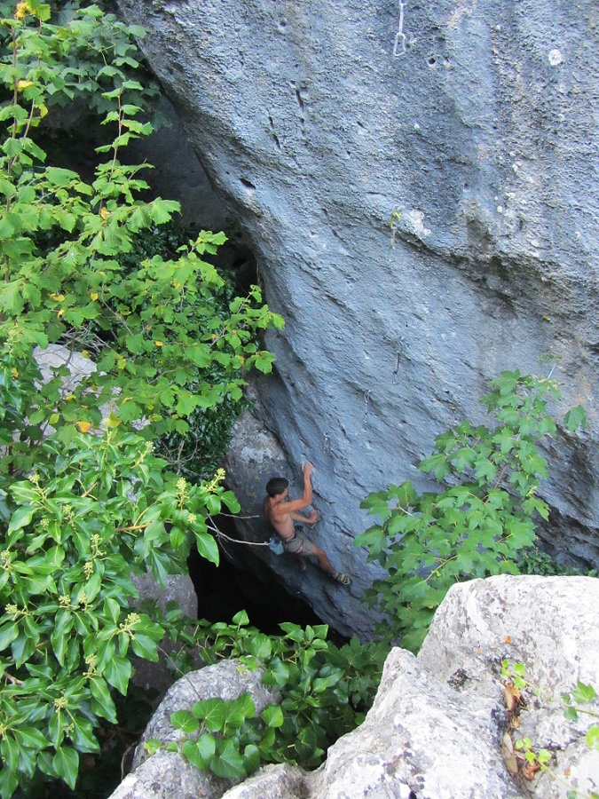 Colle dell'Orso, Frosolone, climbing, Molise