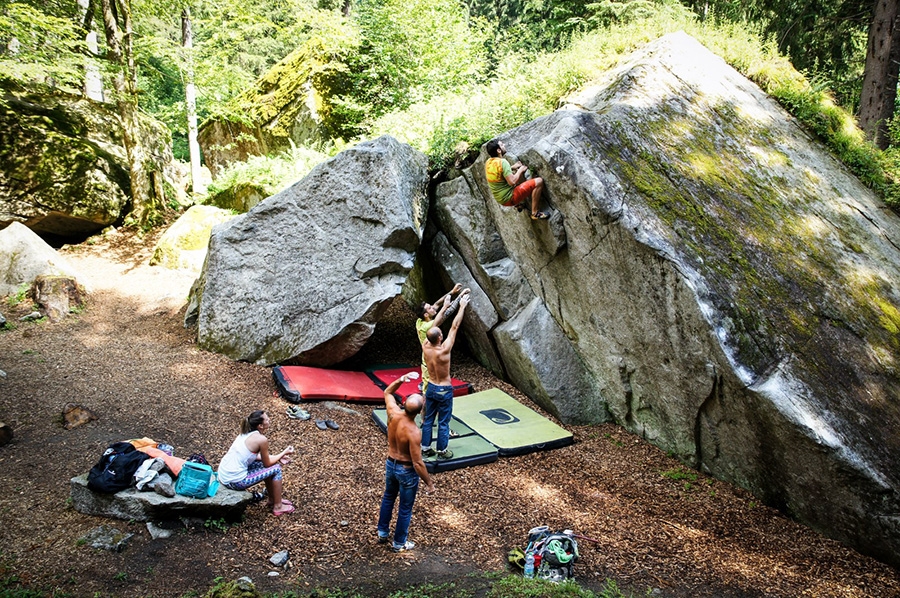 GraMitico, Valle di Daone, boulder, arrampicata