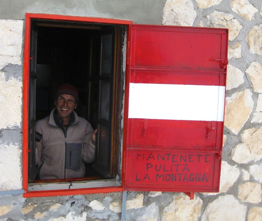 Rifugio Franchetti, Gran Sasso, Luca Mazzoleni