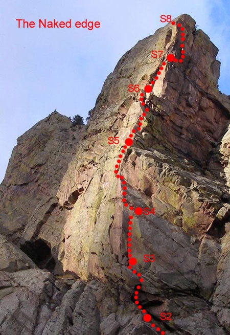 Climbing in USA, Wyoming, Devils Tower, Elio Bonfanti, Riccardo Ollivero