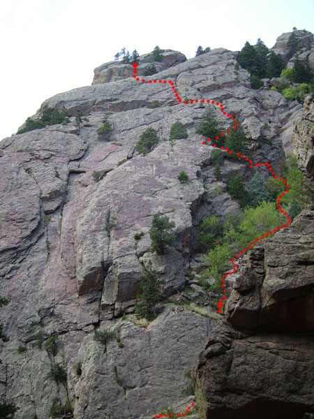 Climbing in USA, Wyoming, Devils Tower, Elio Bonfanti, Riccardo Ollivero