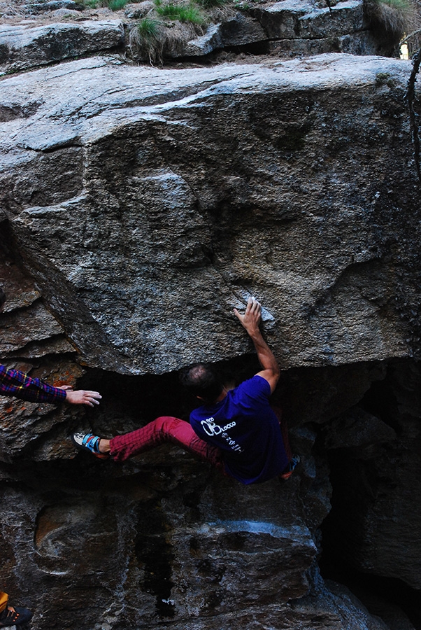 Orcoblocco, Valle dell'Orco, arrampicata boulder