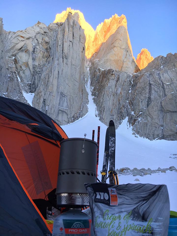 Markus Pucher, Aguja Guillaumet, Patagonia