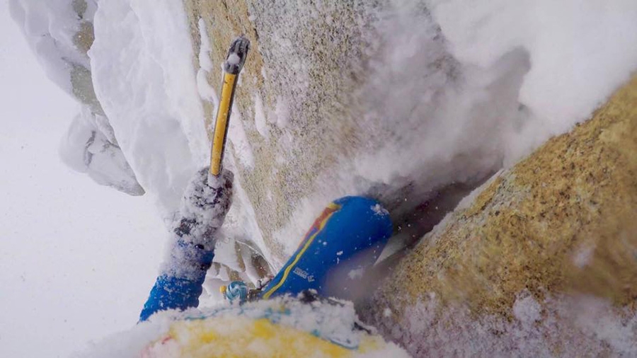 Markus Pucher, Aguja Guillaumet, Patagonia