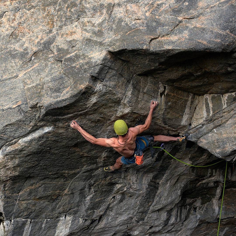 Adam Ondra, Flatanger, Hanshellern, Norway