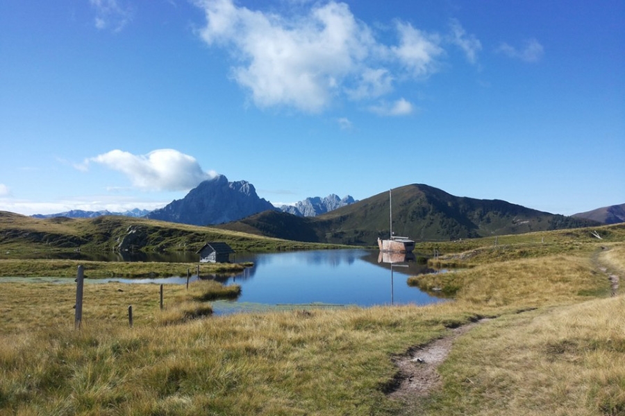 Alta Badia, Malga Munt da Rina, Lago Lè de Rina