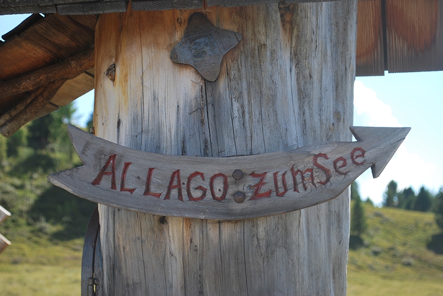 Alta Badia, Malga Munt da Rina, Lago Lè de Rina