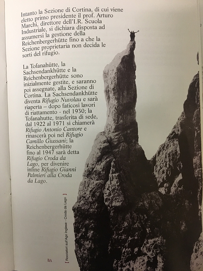Ago Inglese, Croda dal Lago, Dolomites, Carlo Alverà, Federico Svaluto