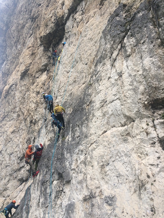 Corso aspiranti guida alpina 2017 - 2018