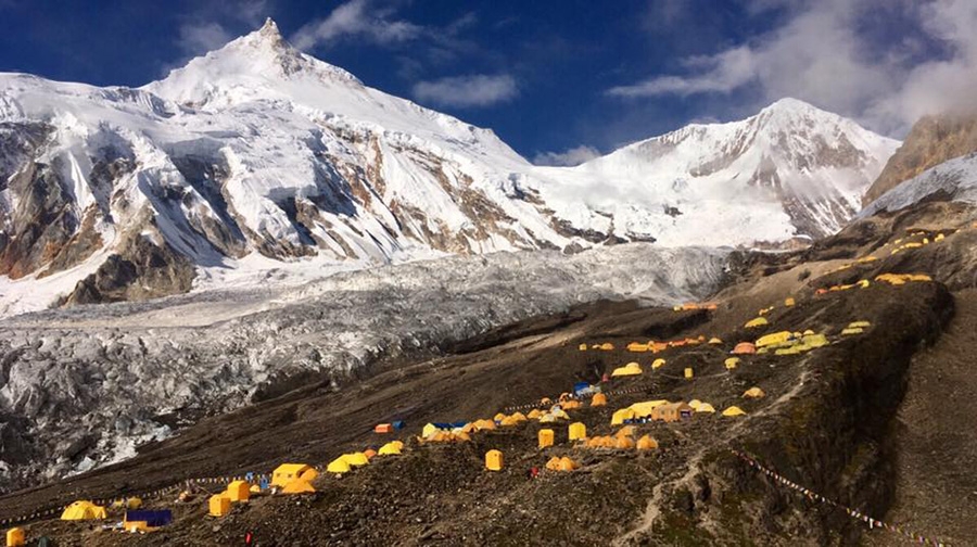 Alix von Melle, Luis Stitzinger, Manaslu