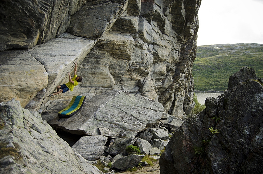 Niccolò Ceria, boulder, Norvegia, Finlandia