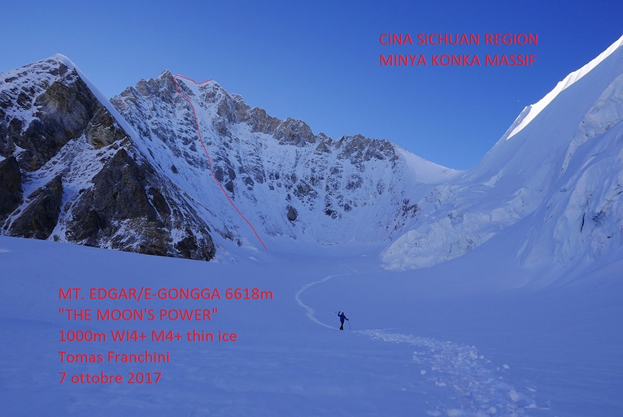 Mount Edgar, China François Cazzanelli, Francesco Ratti, Emrik Favre, Tomas Franchini, Matteo Faletti, Fabrizio Dellai