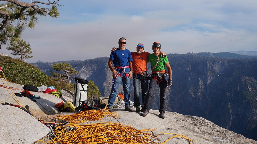 El Capitan, Yosemite, Freerider, Maurizio Oviglia, Rolando Larcher, Roberto Vigiani