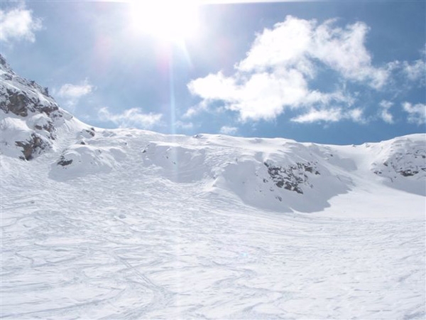 Adamello ski mountaineering