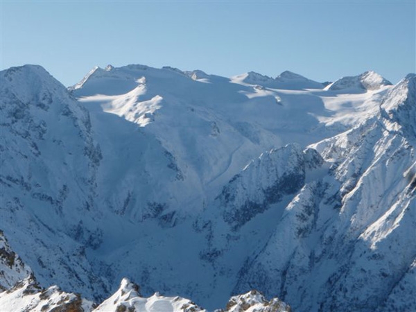 Adamello ski mountaineering