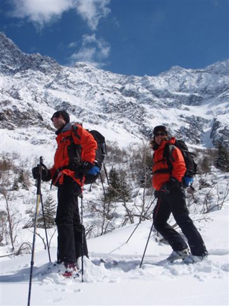 Adamello ski mountaineering