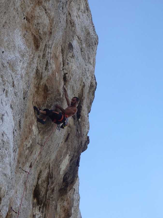 Siberia, Sardinia, climbing, Marco Corda, Giacomo Deiana
