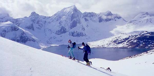 Lofoten Islands Ski mountaineering in Norway