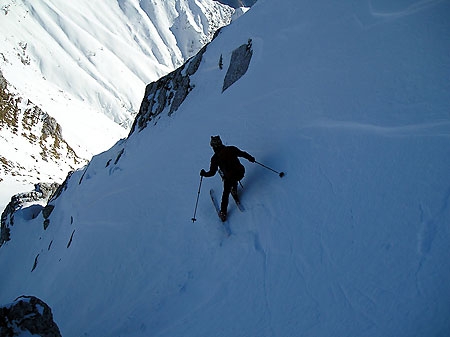 Ski mountaineering in the Julian Alps